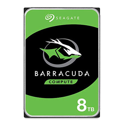 Seagate BarraCuda 8TB Internal Hard Drive HDD – 3.5 Inch Sata 6 Gb/s 5400 RPM 256MB Cache for Computer Desktop PC – Frustration Free Packaging (ST8000DM004)