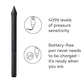 Wacom CTL4100 Intuos Graphics Drawing Tablet with Software, 7.9" X 6.3", Black, Small