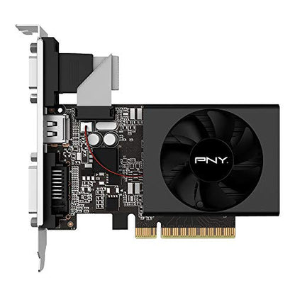 PNY NVIDIA GeForce GT 710 2GB DDR3 VGA/DVI/HDMI Low Profile PCI-Express Video Card