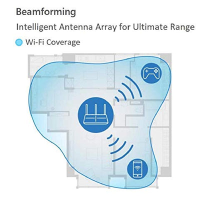 TP-Link AC1200 Gigabit Smart WiFi Router - 5GHz Gigabit Dual Band Wireless Internet Router, Supports Guest WiFi, Black