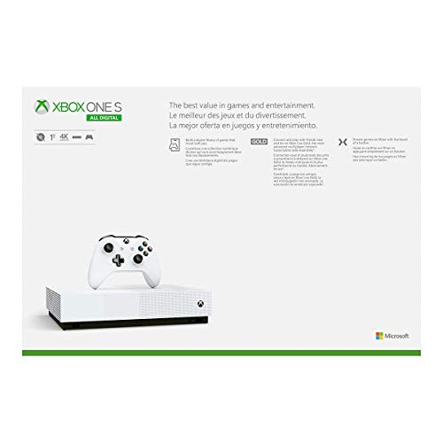 Xbox One S 1TB All-Digital Edition Console (Disc-Free Gaming) - [DISCONTINUED]