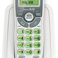 VTech CS6114 DECT 6.0 Cordless Phone with Caller ID/Call Waiting, White/Grey with 1 Handset