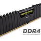 Corsair Vengeance LPX 32GB (2x16GB) DDR4 DRAM 2400MHz (PC4-19200) C14 Memory Kit - Black (CMK32GX4M2A2400C14)