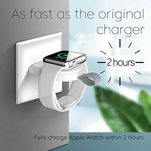Watch Charger, ChiHope Magnetic Portable Wireless Charger for iWatch Compatible for Apple Watch Series 6 SE 5 4 3 2 1 44mm 42mm 40mm 38mm