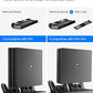 Kootek Vertical Stand with Cooling Fan for PS4 Slim / Regular PlayStation 4, Controllers Charging Station with Dual Charger Ports and USB HUB for Console Dualshock 4 Controller ( Not for PS4 Pro )