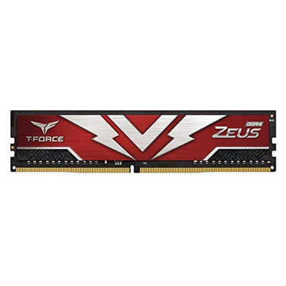 TEAMGROUP T-Force Zeus DDR4 32GB Single (1 x 32GB) 2666MHz (PC4-21300) CL19 Desktop Gaming Memory Module Ram - TTZD432G2666HC1901