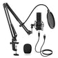 TONOR USB Microphone Kit, Streaming Podcast PC Condenser Computer Mic for Gaming, YouTube Video, Recording Music, Voice Over, Studio Mic Bundle with Adjustment Arm Stand, Q9
