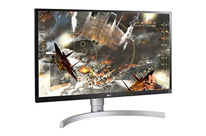 LG 27UL650-W 27 Inch 4K UHD LED Monitor with VESA DisplayHDR 400, White