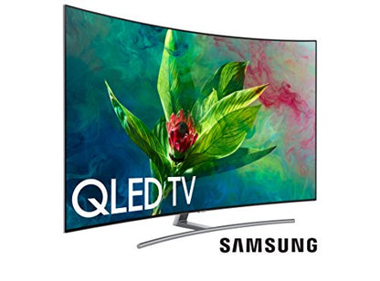 Samsung 7 Series - Curved 55” QLED 4K UHD Smart TV, 2018