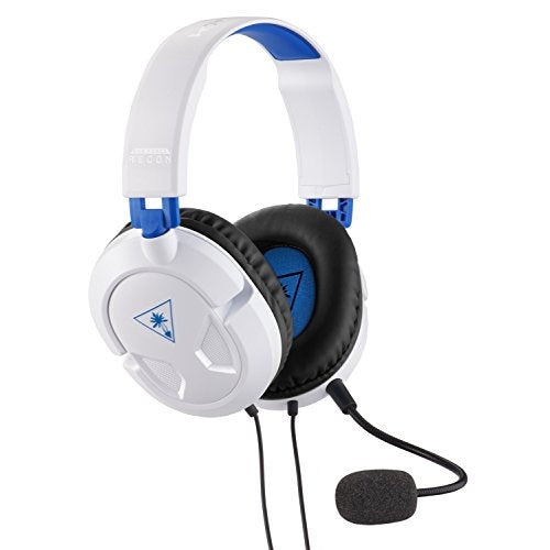 Turtle Beach Ear Force Recon 50P White Stereo Gaming Headset - PS4 and Xbox One (compatible w/ Xbox One controller w/ 3.5mm headset jack)