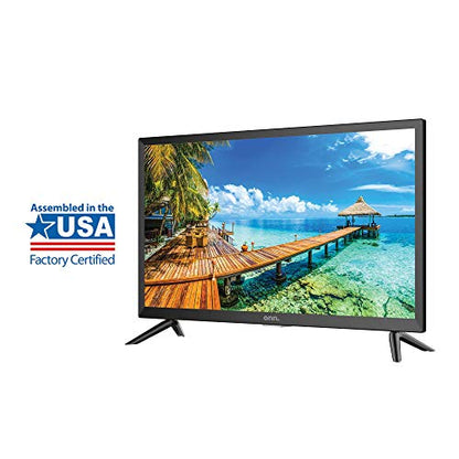 onn. 24" Class 720p High Definition LED TV (Renewed)