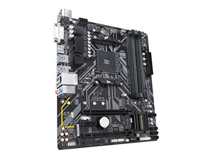 Gigabyte B450M DS3H (AMD Ryzen AM4/Micro ATX/M.2/HMDI/DVI/USB 3.1/DDR4/Motherboard)