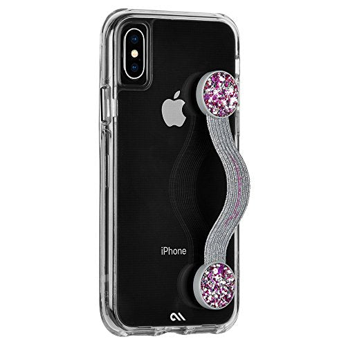 Case-Mate - STRAPS - Sparkly - Phone Grip - Phone Strap - Pink Glitter