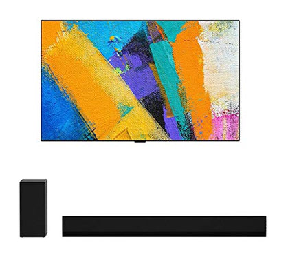 LG OLED65GXP 65" OLED Gallery Design Smart 4K Ultra High Definition Smart TV with a LG GX 3.1 Channel High Res Audio Dolby Atmos Gallery Soundbar (2020)