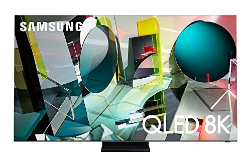 SAMSUNG 85-inch Class QLED Q950T Series - Real 8K Resolution Direct Full Array 32X Quantum HDR 32X Smart TV with Alexa Built-in (QN85Q950TSFXZA, 2020 Model) with Amazon Smart Plug