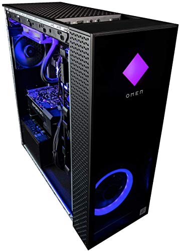 CUK OMEN 30L Gaming Desktop (Intel Core i9, 64GB RAM, 1TB NVMe SSD + 2TB HDD, NVIDIA GeForce RTX 3090 24GB, 750W PSU, Windows 10 Home) Gamer PC Tower Computer (Made_by_HP)