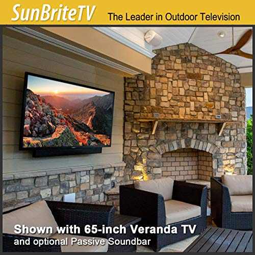 SunBriteTV Weatherproof Outdoor 55-Inch Veranda (2nd Gen) 4K UHD HDR LED Television - SB-V-55-4KHDR-BL Black