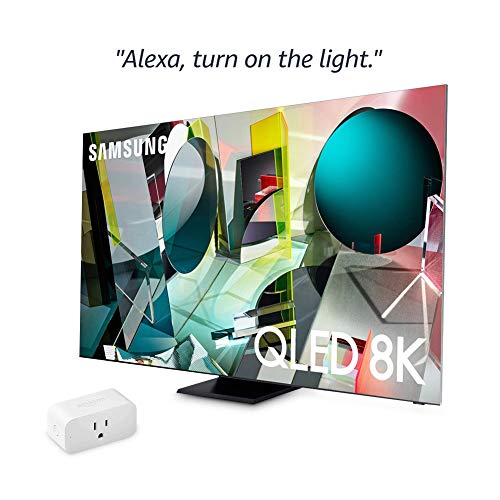 SAMSUNG 75-inch Class QLED Q900T Series - Real 8K Resolution Direct Full Array 32X Quantum HDR 32X Smart TV with Alexa Built-in (QN75Q900TSFXZA, 2020 Model) with Amazon Smart Plug