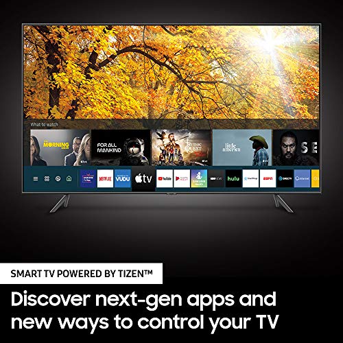 SAMSUNG 43-inch Class Crystal UHD TU-8000 Series - 4K UHD HDR Smart TV with Alexa Built-in (UN43TU8000FXZA, 2020 Model)