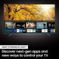 SAMSUNG 65-inch Class Crystal UHD TU-8000 Series - 4K UHD HDR Smart TV with Alexa Built-in (UN65TU8000FXZA, 2020 Model)