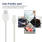 Micro USB Cable (5-Pack, 6FT) Android Charger, SMALLElectric Micro USB Charger Cable Long Android Phone Charger Cord for Galaxy S7 S6 Edge J7 S5,Note 5 4,LG G4 K40 K20,MP3,Kindle,MP3,Tablet.White