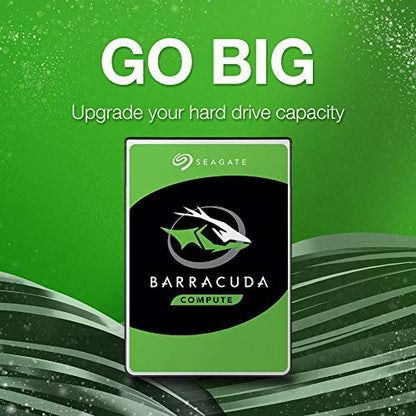 Seagate BarraCuda 8TB Internal Hard Drive HDD – 3.5 Inch Sata 6 Gb/s 5400 RPM 256MB Cache for Computer Desktop PC – Frustration Free Packaging (ST8000DM004)