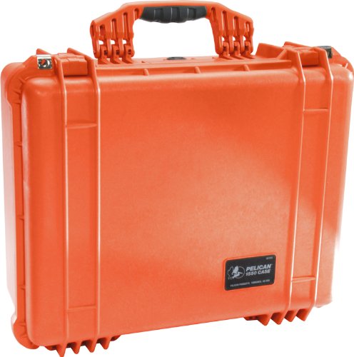 Pelican Products 1550-005-150 Pelican 1550EMS Medium Case with Organizer and Divider (Orange)