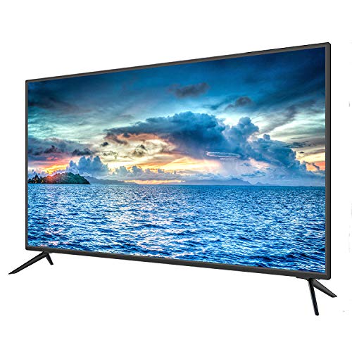 Sansui 50-Inch 4K UHD DLED TV (S50P28U) Ultra-Light Slim with Built-in HDMI, USB, High Resolution Bundle with Circuit City 6-Feet Ultra High Definition 4K HDMI Cable and Accessories