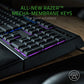 Razer Ornata Chroma Gaming Keyboard: Hybrid Mechanical Key Switches - Customizable Chroma RGB Lighting - Individually Backlit Keys - Detachable Plush Wrist Rest - Programmable Macro Functionality