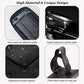 WILD MAN Bike Phone Mount Bag, Cycling Waterproof Front Frame Top Tube Handlebar Bag with Touch Screen Holder Case for iPhone X XS Max XR 8 7 Plus, for Android/iPhone Cellphones Under 6.5”