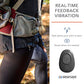 Wearsafe Personal Emergency Response Tag Lifetime Edition - Immediate Panic Button - Medical Response Wearable - One Touch Security Alert System (Charcoal)