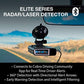 Cobra DualPro 360° Radar Detector by Creators of Escort Radar - Long Range, iRadar App, Front & Rear Advanced Sensors, Directional Alert Arrows, GPS AutoLearn Technology for Fewer False Alerts