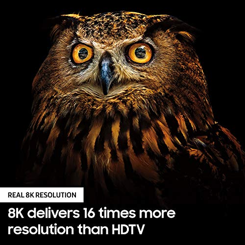 Samsung 82-inch Class QLED Q800T Series - Real 8K Resolution Direct Full Array 32X Quantum HDR 16X Smart TV with Alexa Built-in (QN82Q800TAFXZA, 2020 Model)