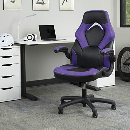 OFM ESS Collection GAMING CHAIR PURPLE, Racing Style