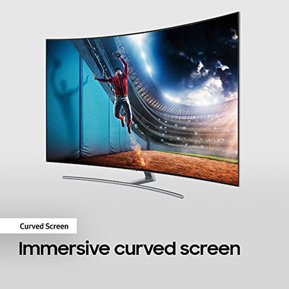 Samsung 7 Series - Curved 55” QLED 4K UHD Smart TV, 2018