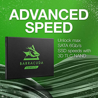 Seagate Barracuda 120 SSD 2TB Internal Solid State Drive – 2.5 Inch SATA 6GB/S for Computer Desktop PC Laptop (ZA2000CM10003)