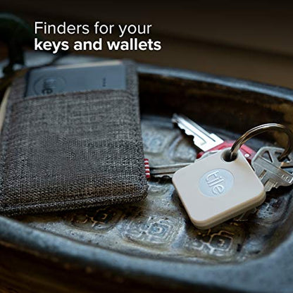 Tile Mate + Slim (2020) 4-pack (2 Mates, 2 Slims) - Bluetooth Tracker, Item Locator & Finder for Keys, Bags, Wallets, Tablets and More