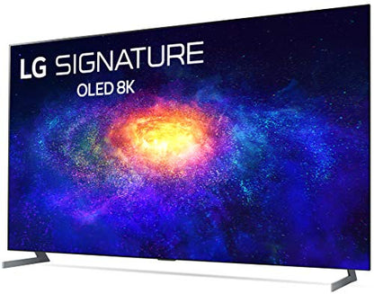 LG 77" Class ZX Series OLED 8K UHD Smart webOS TV with Amazon Smart Plug