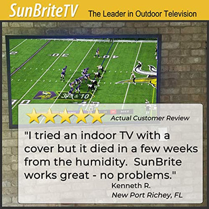 SunBriteTV Weatherproof Outdoor 55-Inch Veranda (2nd Gen) 4K UHD HDR LED Television - SB-V-55-4KHDR-BL Black