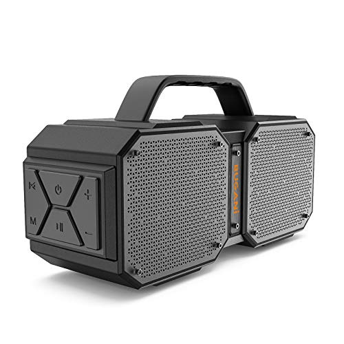 BUGANI Bluetooth Speaker, M83 Portable Bluetooth Speakers 5.0, 40W Super Power, Rich Woofer, Stereo Loud. Outdoor Bluetooth Speaker Suitable for Family Gatherings and Outdoor Travel