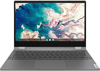 Lenovo Chromebook Flex 5 13" Laptop, FHD (1920 x 1080) Touch Display, Intel Core i3-10110U Processor, 4GB DDR4 Onboard RAM, 64GB SSD, Intel Integrated Graphics, Chrome OS, 82B80006UX, Graphite Grey