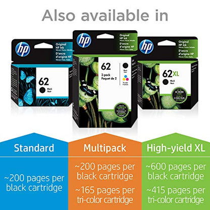 HP 62 | Ink Cartridge | Tri-color | C2P06AN