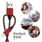 HOVAMP MFi Certified 5Pack[6-6-6-6-6ft] Nylon Braided iPhone Charger Lightning Cable Fast Charging & Syncing Long Cord Compatible iPhone 11Pro Max/11Pro/11/XS/Max/XR/X/8/8P/7/7P and More-Black&Red