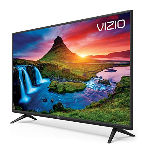VIZIO D-Series 40-Inch 1080p Full HD LED Smart TV (D40F-G9) with Built-in HDMI, USB, SmartCast, Voice Control Bundle with Circuit City 6-Feet Ultra High Definition 4K HDMI Cable and Accessories