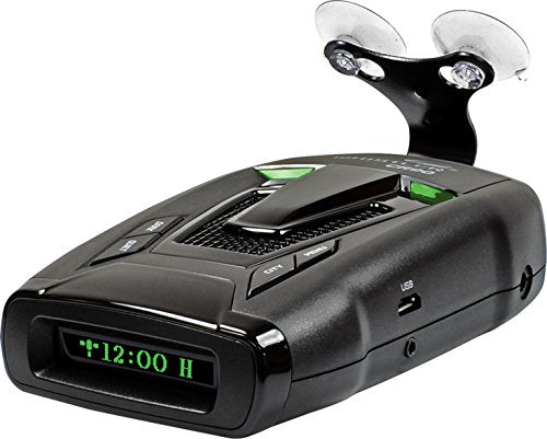 Whistler CR90 High Performance Laser Radar Detector: 360 Degree Protection, Voice Alerts, and Internal GPS