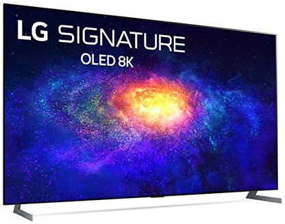 LG 77" Class ZX Series OLED 8K UHD Smart webOS TV with Amazon Smart Plug