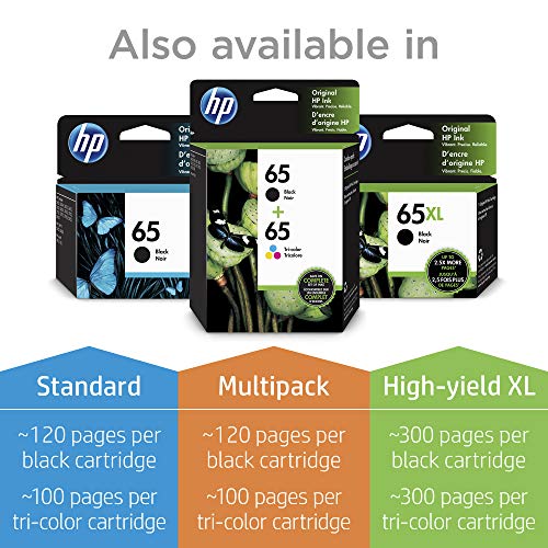 HP 65 | Ink Cartridge | Black | N9K02AN