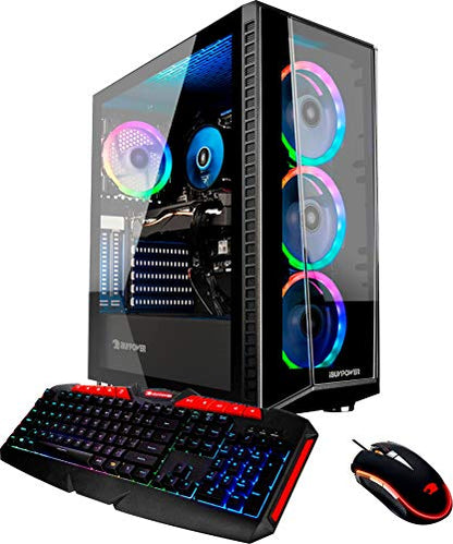 Ibuypower BB981 Gaming and Entertainment Desktop (Intel i5-9400F 6-Core, 16GB RAM, 240GB SATA SSD + 1TB HDD (3.5), NVIDIA GTX 1650 Super, WiFi, 1xHDMI, 1 Display Port (DP), Win 10 Home)