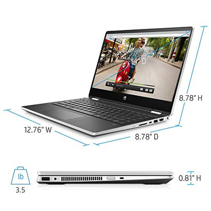 HP Pavilion x360 14 Convertible 2-in-1 Laptop, 14” Full HD Touchscreen Display, Intel Core i5, 8 GB DDR4 RAM, 512 GB SSD Storage, Windows 10 Home, Backlit Keyboard (14-dh2011nr, 2020 Model)