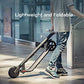 Segway Ninebot ES2 Electric Kick Scooter, Lightweight and Foldable, Upgraded Motor Power, Dark Grey